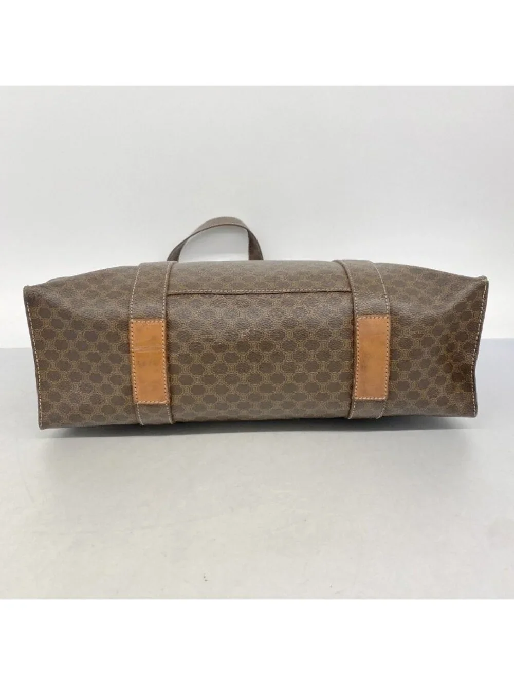 Celine Tote Macadam Brown Gold